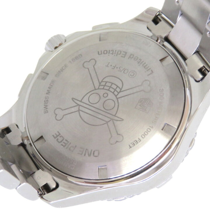 楽天市場 美品 タグホイヤー アクアレーサー ワンピース コラボ クロノグラフ 限定250本 Can1012 クオーツ 腕時計 Ss ブラック 黒文字盤 0063 中古 Heuer One Piece メンズ ｌｉｆｅ ｔｉｍｅ楽天市場店