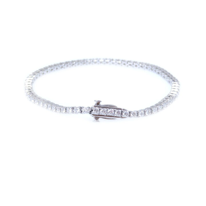 楽天市場】新品同様 タサキ ダイヤ2.43ct K18WG ブレスレット テニス 