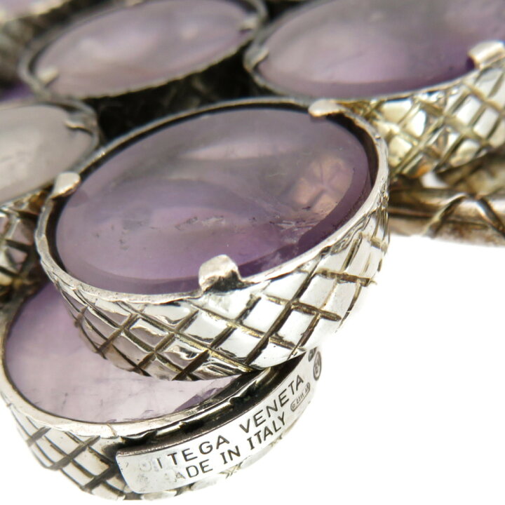 楽天市場】ボッテガ ヴェネタ グレープ アメジスト ネックレス  