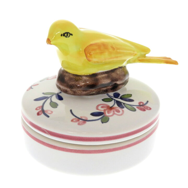 楽天市場】美品 ティファニー 陶器 小物入れ マルチボックス ケース 鳥  
