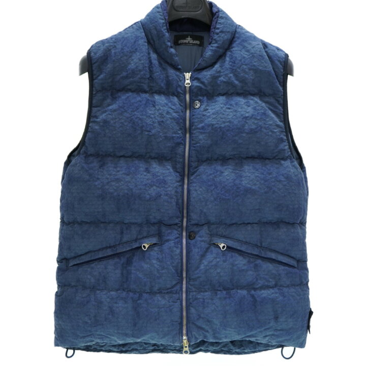 楽天市場】美品 ストーンアイランド DPM GRID JACQUARD ダウンベスト 