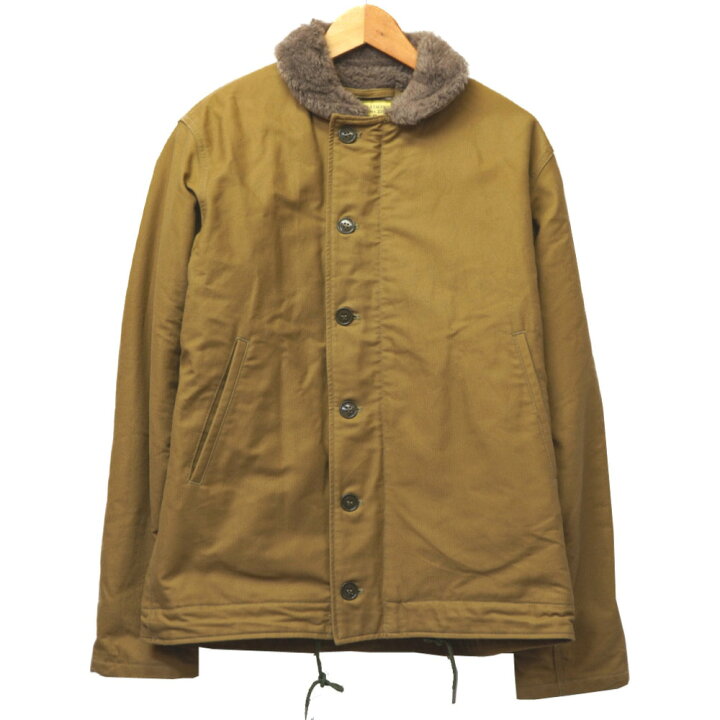 楽天市場】美品 バズリクソンズ N-1 デッキジャケット 22036 BR12031 