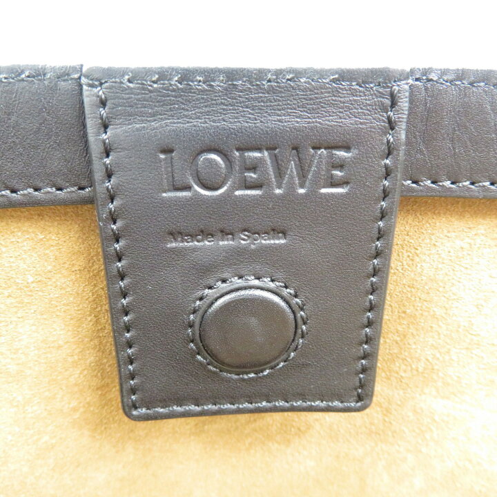 楽天市場】美品 ロエベ 花柄 キャンバス レザー ホワイト ピンク  