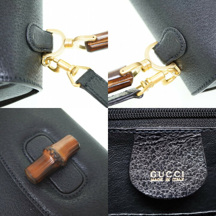 楽天市場】美品 グッチ バンブー レザー 2WAY ショルダー ハンド 