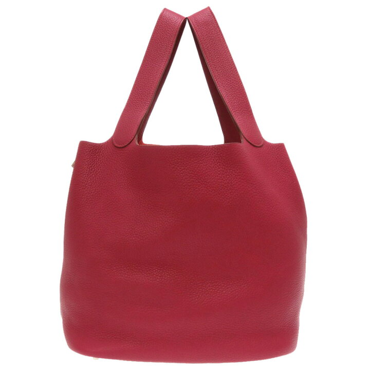 楽天市場】美品 エルメス ピコタンロックGM トリヨンクレマンス ルビー  