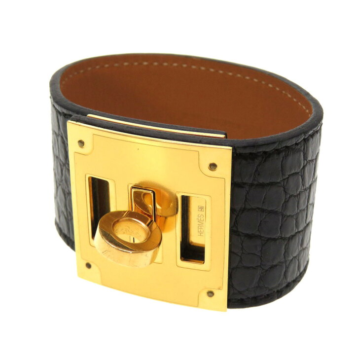 楽天市場】未使用 エルメス ケリードッグ アリゲーター ブラック  