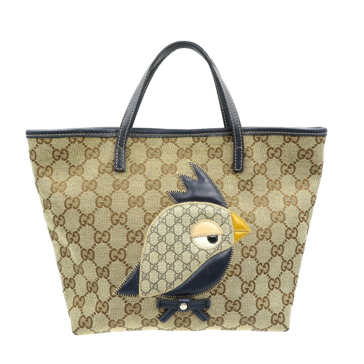 楽天市場】美品 グッチ チルドレンズ ZOO パパガッロ 271101 GG  