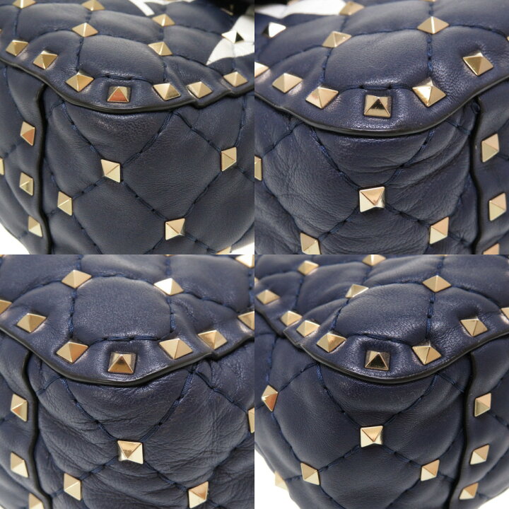 楽天市場】美品 ヴァレンティノ ガラヴァーニ ロックスタッズ レザー 