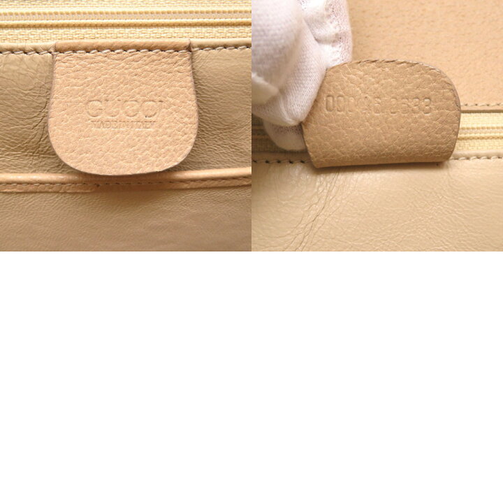 楽天市場】美品 グッチ バンブー レザー ベージュ ゴールド金具 2WAY 