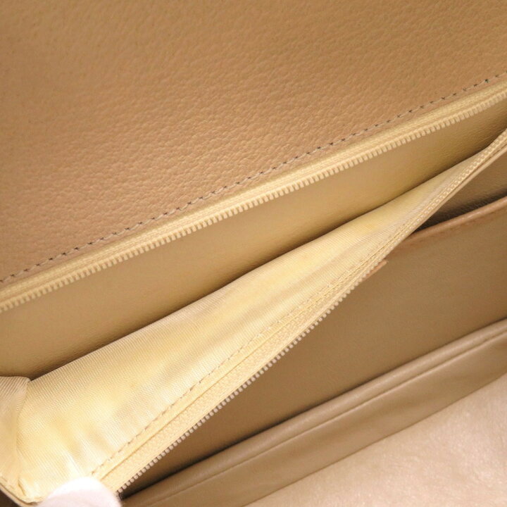楽天市場】美品 グッチ バンブー レザー ベージュ ゴールド金具 2WAY 