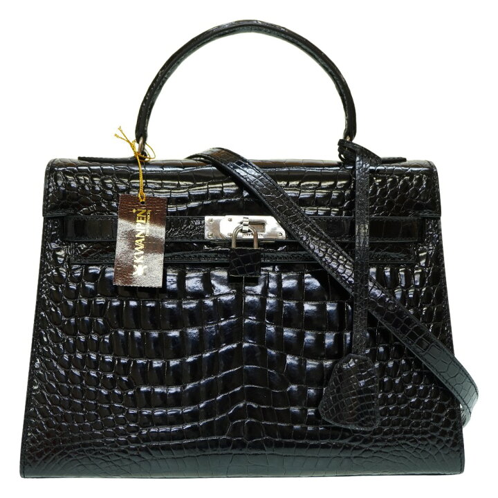 楽天市場】美品 クワンペン クロコ ターンロック ショルダー  