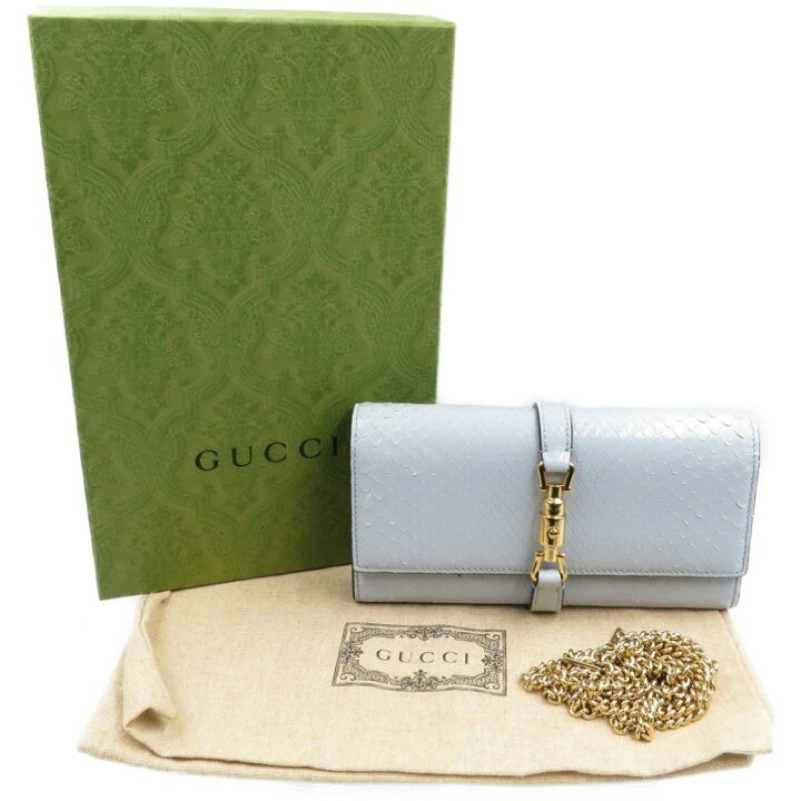 楽天市場】美品 グッチ ジャッキー1961 チェーンウォレット 652681  