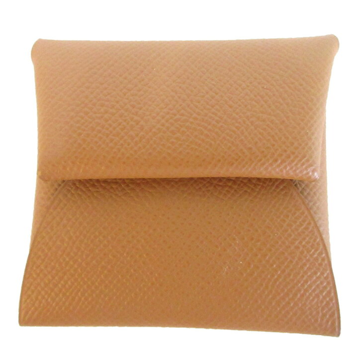 楽天市場】未使用 エルメス バスティア ヴォーエプソン ゴールド 茶 A  