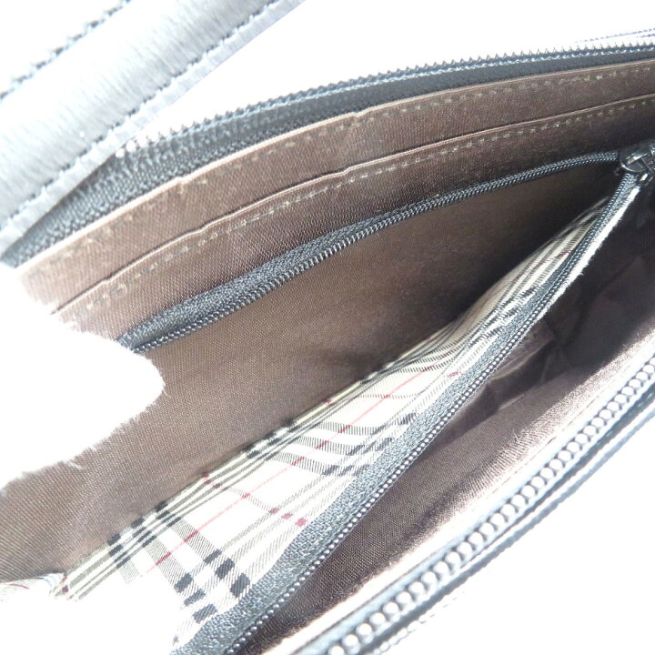 楽天市場】未使用 バーバリー YM4017BH09 レザー シルバー金具  