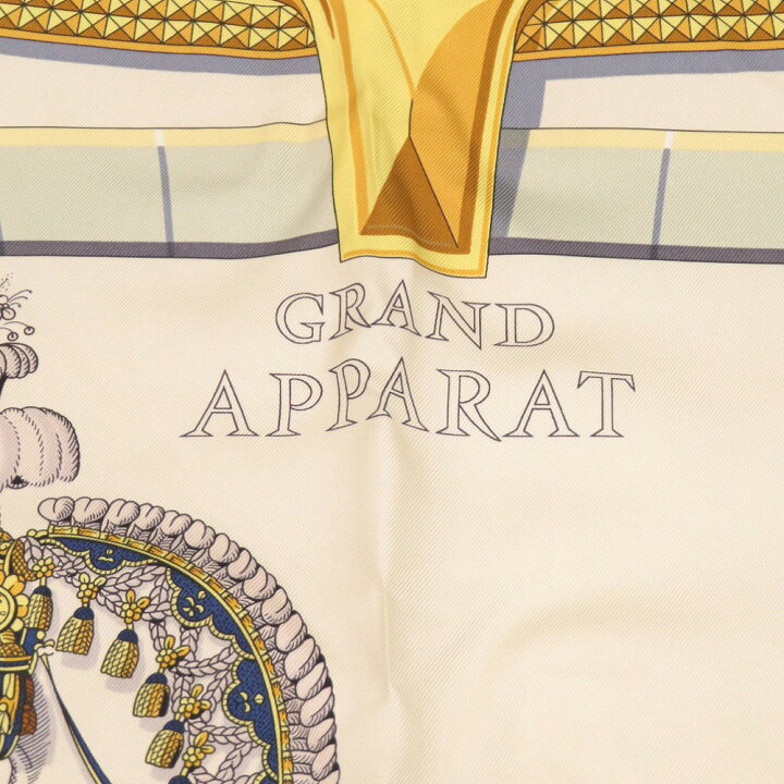 楽天市場】新品同様 エルメス カレ90 グランアパラ GRAND APPARAT 