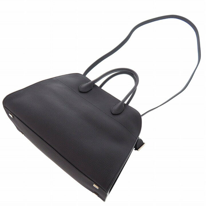 楽天市場】未使用 ザ ロウ マルゴー12 レザー ネイビー 2WAY  