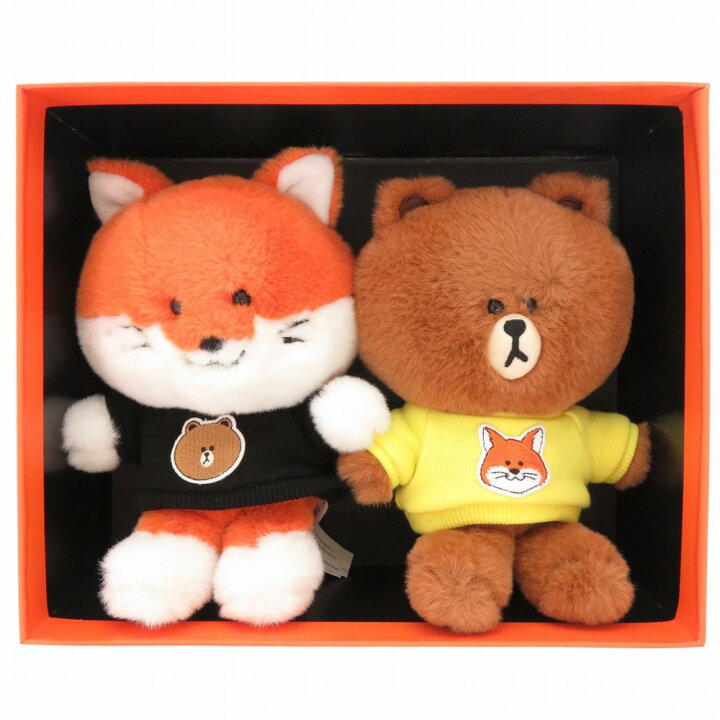 楽天市場】未使用 メゾンキツネ LINEコラボ Maison Kitsuné X LINE 