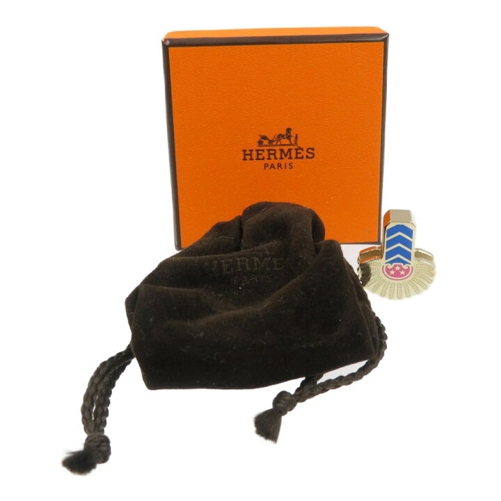 楽天市場】新品同様 エルメス ツイリーリング エポレット メタル  