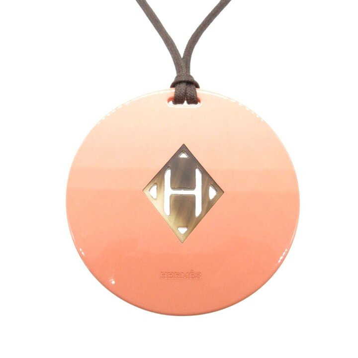楽天市場】美品 エルメス バッファローホーン Hロゴ ネックレス 