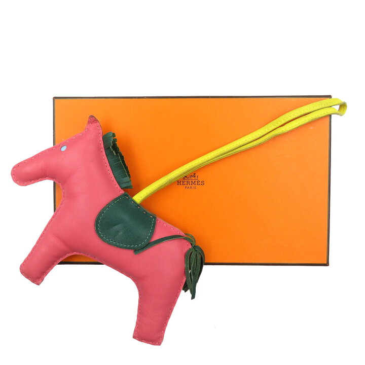 楽天市場】美品 エルメス ロデオGM アニョーミロ ローズアザレ  