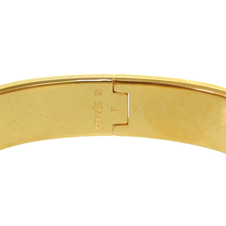 楽天市場】美品 エルメス クリッククラックPM オレンジ ゴールド金具 F 