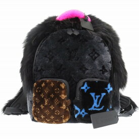 新品同様 ルイヴィトン Automne Hiver 2020 M56852 マルチファー バックパック リュック ブラック 黒 LV 0308【中古】LOUIS VUITTON メンズ