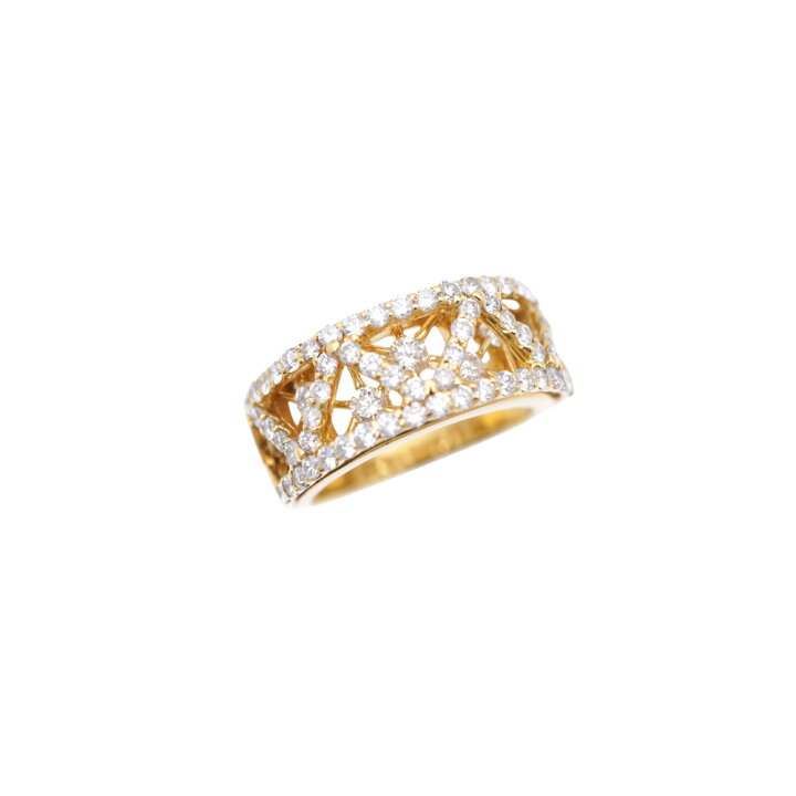 楽天市場】新品同様 ダイヤ1.40ct K18YG リング イエローゴールド 