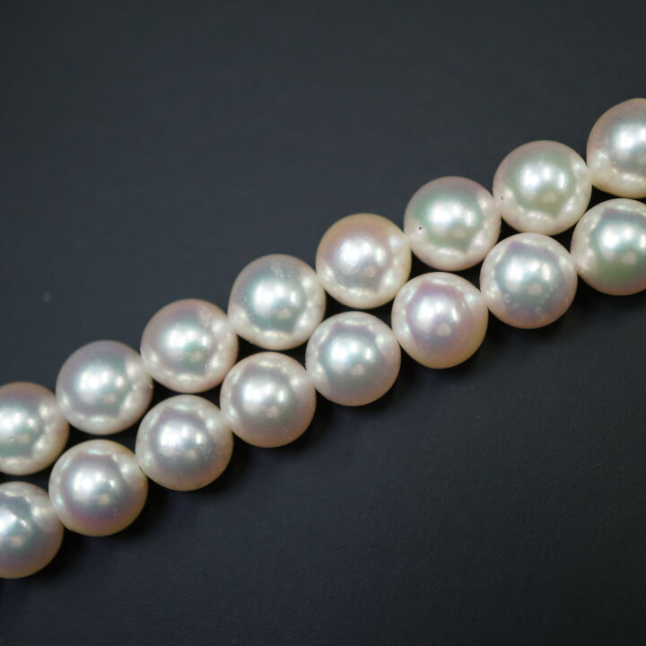 楽天市場】美品 アコヤ真珠 8-8.5mm ネックレス あこや真珠/シルバー 