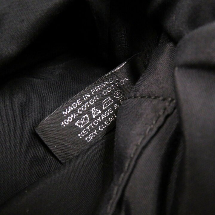 楽天市場】美品 エルメス ボリードポーチ 25 MM コットン ブラック  