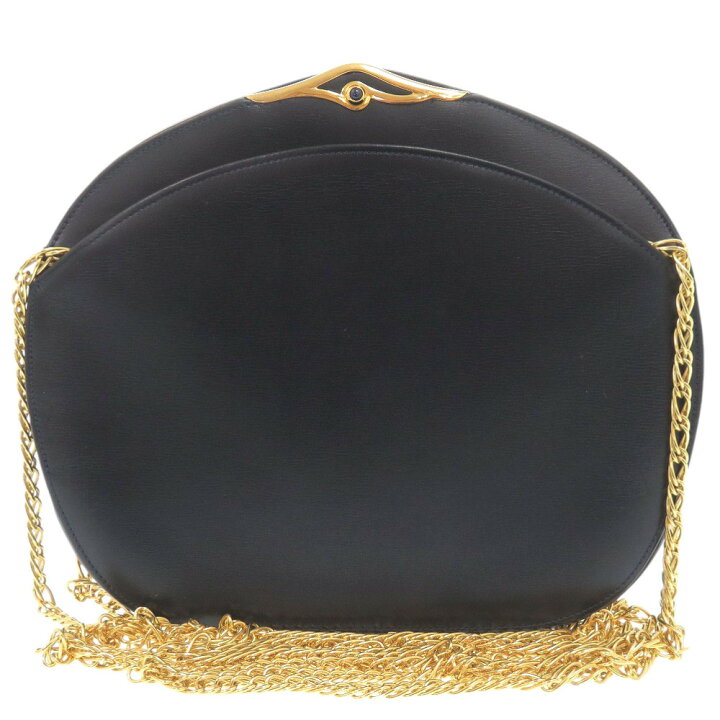 楽天市場】美品 カルティエ サファイアライン 53131 レザー ネイビー  