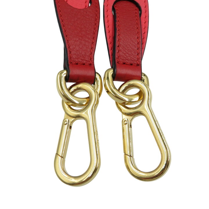 楽天市場】美品 ロエベ レザー ゴールド金具 ピンク レッド ショルダー 