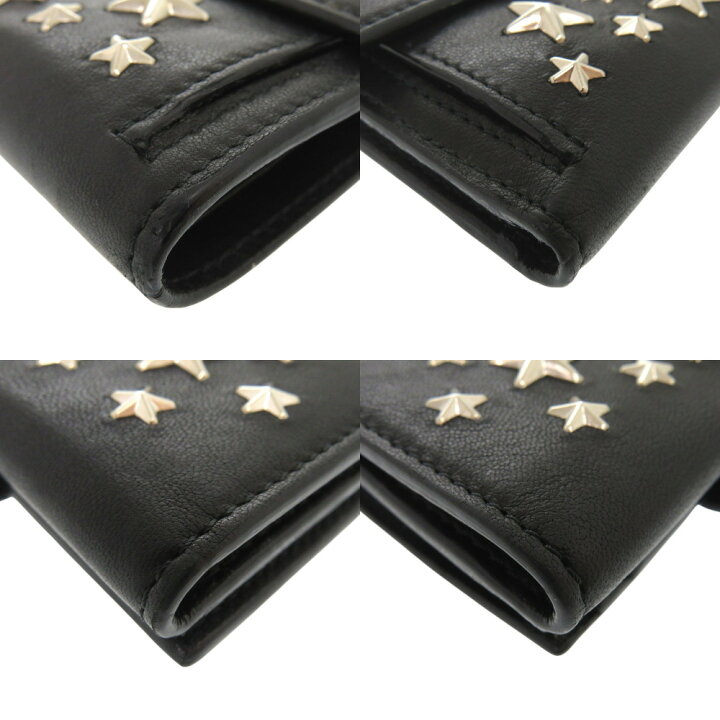楽天市場】美品 ジミーチュウ フリーダ スタースタッズ レザー 