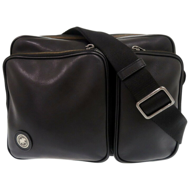 楽天市場】美品 ハンティングワールド バチューレザー レザー ブラック  