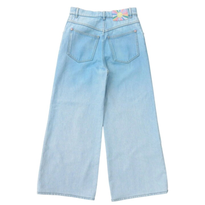 楽天市場】新品同様 シャネル ワイドデニム ココボタン グラデーション  