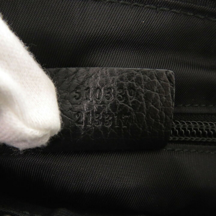 楽天市場】新品同様 グッチ GG 510339 ナイロン ブラック ショルダー  