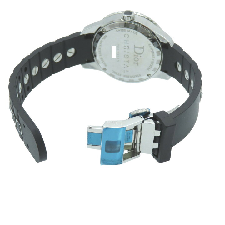 楽天市場】新品同様 ディオール クリスタル ダイヤベゼル CD113115  