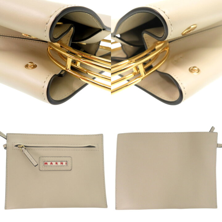 楽天市場】新品同様 マルニ パニエ 2WAY ハンドバッグ ショルダー 
