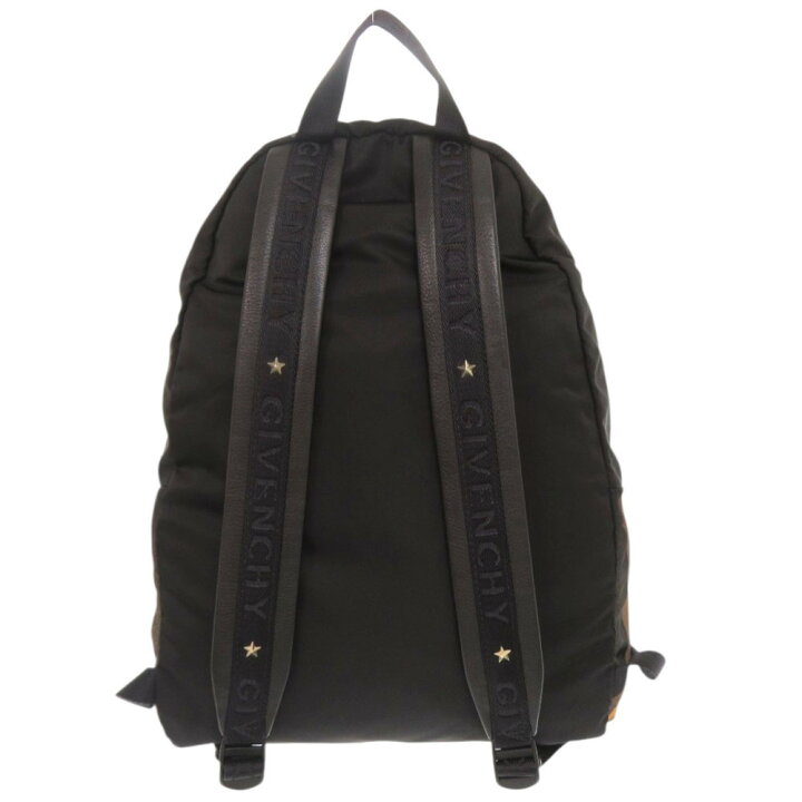 楽天市場】美品 ジバンシィ ナイロン レザー ブラック リュック 