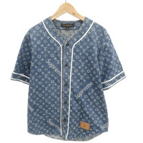 楽天市場】supreme louis vuitton ベースボールシャツの通販