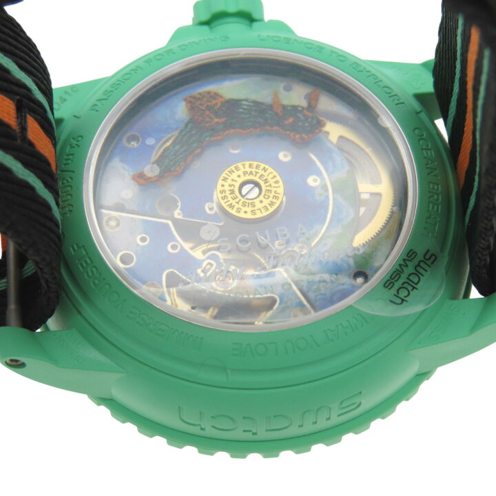 楽天市場】新品同様 ブランパン × スウォッチ スクーバ フィフティ 