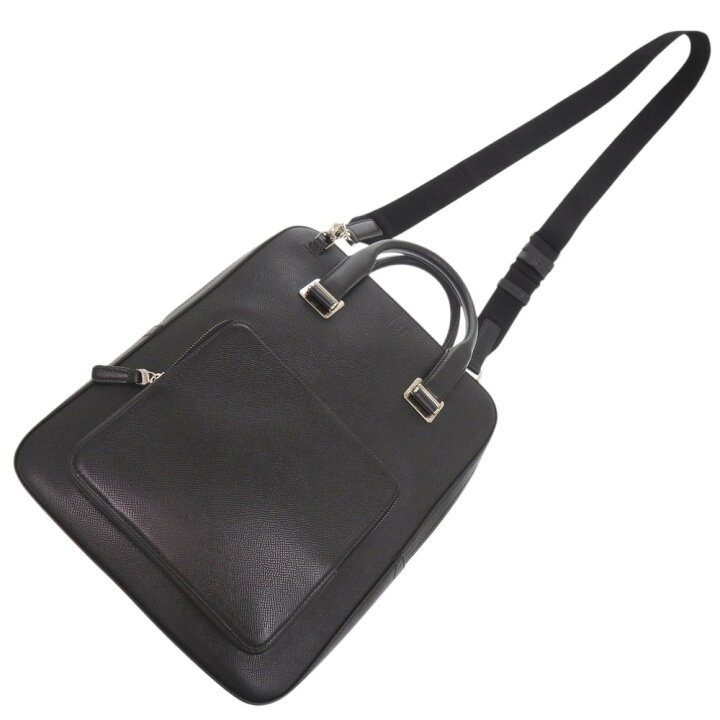 楽天市場】美品 ダンヒル 2WAY レザー ブラック ショルダーバッグ 