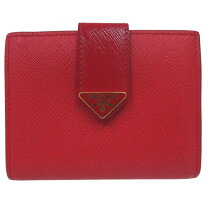 楽天市場】prada 財布 二つ折り 赤の通販