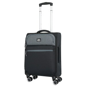 【moz】 mz0239-48 ソフトキャリー 33L フロントオープン 機内持ち込み可能 レディース 軽量 国内旅行 かわいい 使いやすい 普段使い プレゼント ブラック