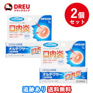 【2個セット送料無料】オルテクサー 口腔用軟膏（セルフメディケーション税制対象）(5g)【指定2類医薬品】