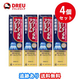 【4個セット送料無料】第一三共ヘルスケア クリーンデンタル プレミアム　100g【医薬部外品】