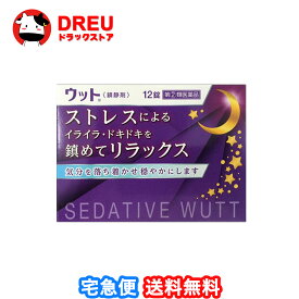 【月間優良ショップ】【送料無料】【第2類医薬品】ウット 12錠