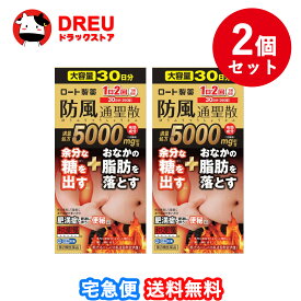 【月間優良ショップ】【2個セット送料無料】【第2類医薬品】ロート防風通聖散錠満量a 360錠【セルフメディケーション税制対象】
