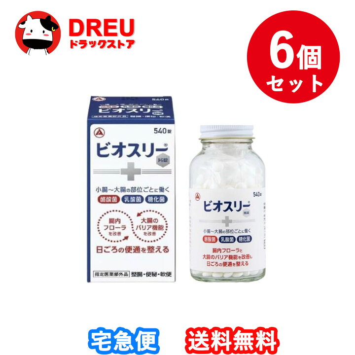 楽天市場】【6個セット】ビオスリーHi錠(540錠) : DREUドラッグストア