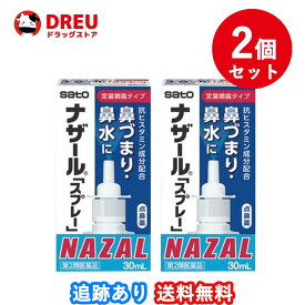【1日限定3%OFF】【月間優良ショップ】【お得な2個セット】ナザール「スプレー」ポンプ30ml【第2類医薬品】