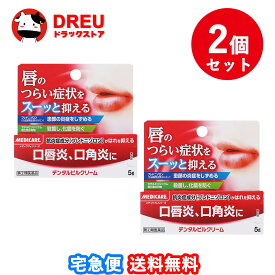 【送料無料　お買得2個セット！】メディケア デンタルピルクリーム 5g【第(2)類医薬品】【メディケア】